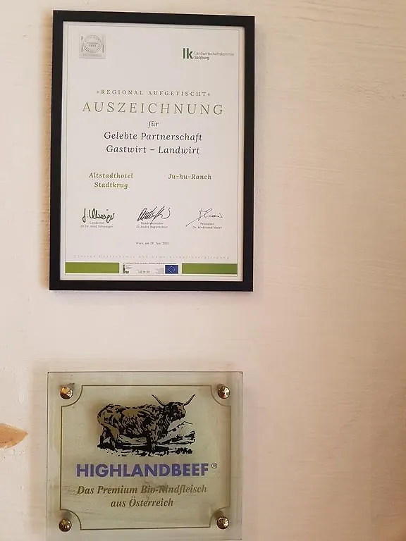 Altstadt Hotel Stadtkrug Зальцбург